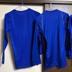 SSKアンダーシャツ長袖　ブルーの画像