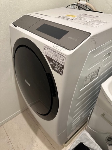 2022年製 日立 ドラム式洗濯機乾燥機 ビッグドラム BD-STX110G