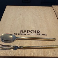 ESPOIR ティースプーン.フォーク5PCSセットの画像