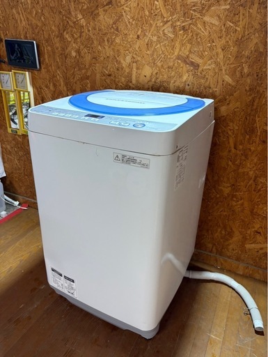 K2810 SHARP シャープ 縦型洗濯機 7kg 2016年製