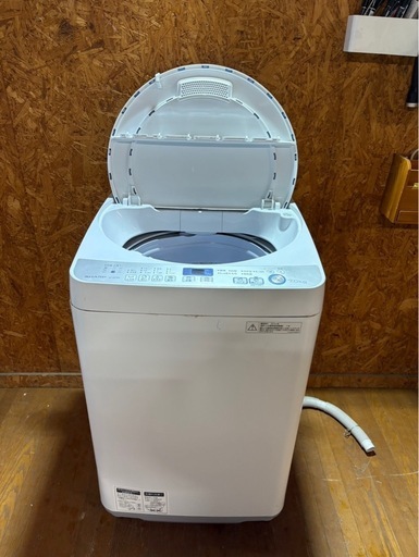 K2810 SHARP シャープ 縦型洗濯機 7kg 2016年製