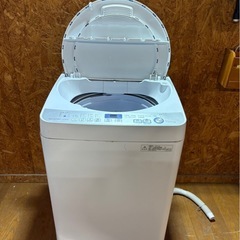 K2810 SHARP シャープ 縦型洗濯機 7kg 2016年製の画像