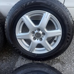 30プリウスに使用　スタッドレスタイヤホイールセット！195/65R15の画像