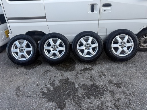 195/65R15 30プリウス 純正ホイール 15インチ スタッドレス 30プリウスに使用スタッドレスタイヤホイールセット！195/65R15 (N