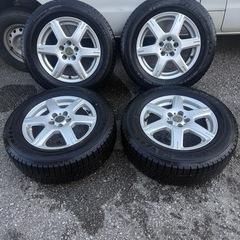 30プリウスに使用　スタッドレスタイヤホイールセット！195/65R15の画像