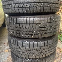 30プリウスに使用　スタッドレスタイヤホイールセット！195/65R15の画像