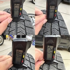 BRIDGESTONE スタッドレスタイヤ　155/65R14　の画像