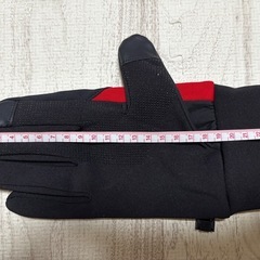 【新品・未使用】スポーツタイプグローブ　手袋　起毛　導電合皮の画像