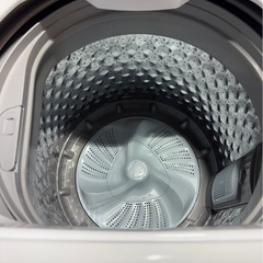 K2811 NITORI ニトリ 縦型洗濯機 6kg 2024年製 ガラストップの画像