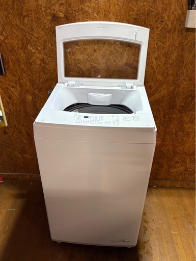 K2811 NITORI ニトリ 縦型洗濯機 6kg 2024年製 ガラストップ