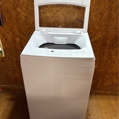 K2811 NITORI ニトリ 縦型洗濯機 6kg 2024年製 ガラストップの画像