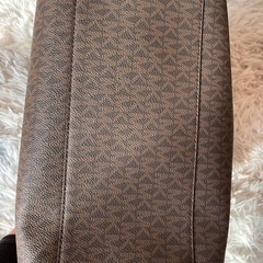 MICHAEL KORS ブラウン ボストンバッグの画像