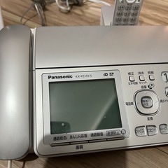Panasonic FAX電話機セット（KX-PZ310-S ＋ 子機KX-FKD556-S）の画像