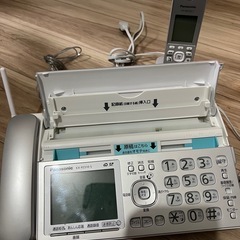 Panasonic FAX電話機セット（KX-PZ310-S ＋ 子機KX-FKD556-S）の画像