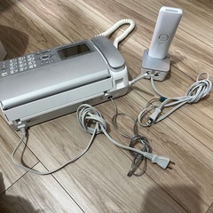 Panasonic FAX電話機セット（KX-PZ310-S ＋ 子機KX-FKD556-S）の画像