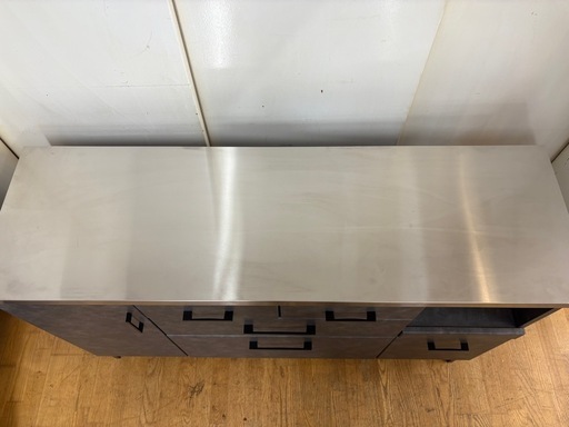 ジモティー特別価格? N1208★キッチンカウンター★キッチンボード★レンジ台★幅1390mm