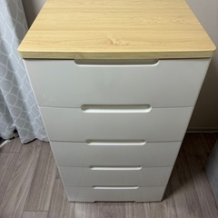 チェスト　収納ケース　５段の画像