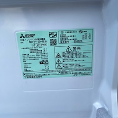 人気のブラック✨三菱 146L 一人暮らし冷蔵庫 2018年製 動作品ですの画像