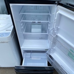 人気のブラック✨三菱 146L 一人暮らし冷蔵庫 2018年製 動作品ですの画像