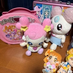 プリキュアの細々としたおもちゃ　まとめての画像