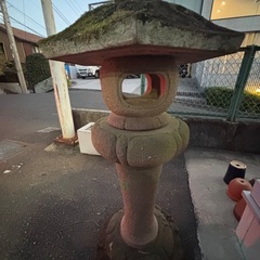 【無料】石灯籠お譲りします R7/11/30〜の画像