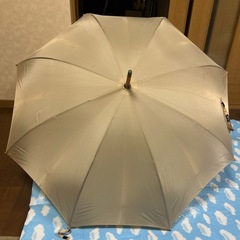 【美品】Water front 長傘　ベージュ　65㎝　雨傘　日傘の画像