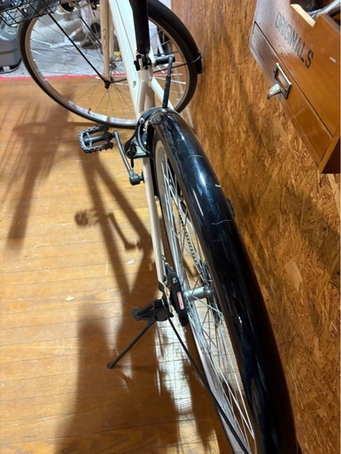 K2814 SLICK 自転車 シティーサイクル 27インチ 6段ギア 鍵2本付き ロック付き 現状お渡し