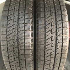 14インチ ダイハツ純正スチールホイール  スタッドレス155/65R14 4本 バリ溝　ブリジストンVRX2の画像