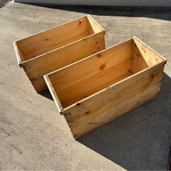 【リユース品】りんごの木箱の画像