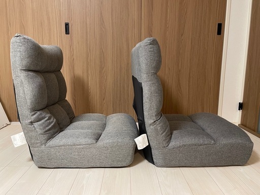 人気 ニトリ つながるハイバックポケットコイル座椅子 2個セット