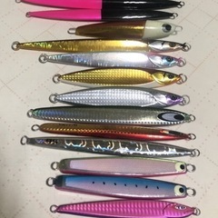 メタルジグ　釣り　ジギングの画像