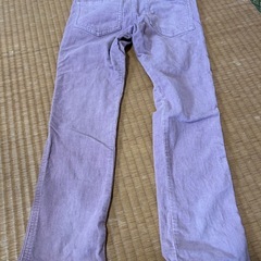 女の子、130、ズボン、コーデュロイ生地の画像