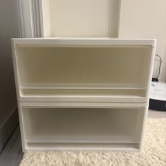 美品【収納ケース】　2個セット　押入れ用　衣装ケースの画像