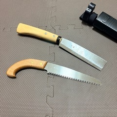 ナタとのこぎりセットの画像