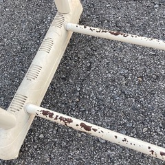 洋服ハンガー　伸縮式　中古の画像