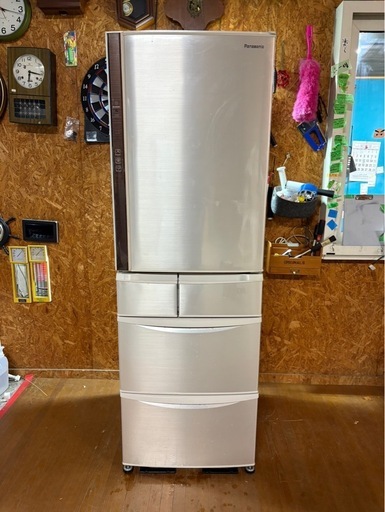 K2816 Panasonic パナソニック 5ドア冷蔵庫 411L 2016年製 自動製氷器