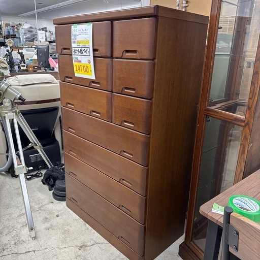 完売致しました　?LINE会員限定スペシャル価格?【ハイチェスト】　14700円　27ー187