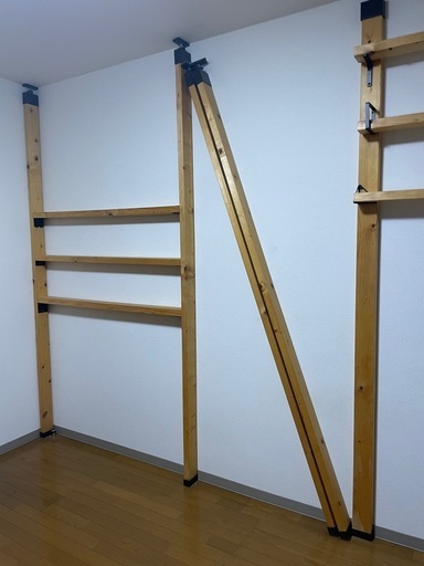【自宅手渡し限定】DIY 2×4材　ラブリコ6セット　L字金具など