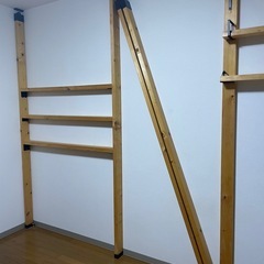 【自宅手渡し限定】DIY 2×4材　ラブリコ6セット　L字金具などの画像