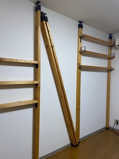 【自宅手渡し限定】DIY 2×4材　ラブリコ6セット　L字金具など