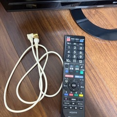 【取引中】SHARP 22型液晶テレビ LC-22K30 動作良好の画像