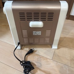 ユアサ　電気ストーブ　美品の画像