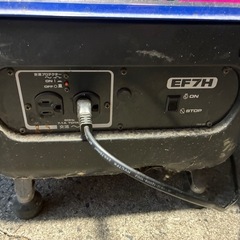 ガソリン発電機ヤマハEF7Hの画像
