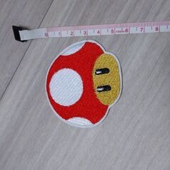 マリオ　アイロンワッペンの画像