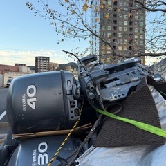 YAMAHA4スト30馬力と40馬力の画像