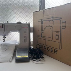 【99%新品】シンガー 自動糸調子 電動ミシン MF-30 フットコントローラー付の画像