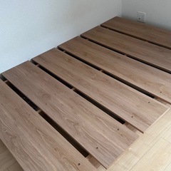 セミダブルすのこベッドフレームの画像