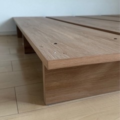 セミダブルすのこベッドフレームの画像