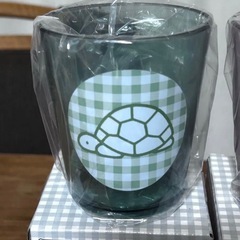 タイトーくじ　ブルーナアニマル　E賞　カラーコップ3個セット　かめ　うさぎ　ぞうの画像