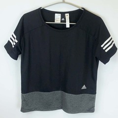 アディダス テロテロTシャツ カットソー 半袖 S ブラック C...
